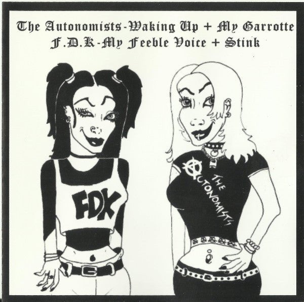 USED: The Autonomists / F.D.K - Waking Up / My Feeble Voice (CD, EP) - Used - Used