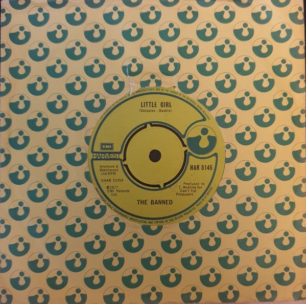 USED: The Banned - Little Girl (7", Single, RE, Com) - Used - Used