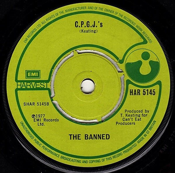 USED: The Banned - Little Girl (7", Single, RE, Com) - Used - Used