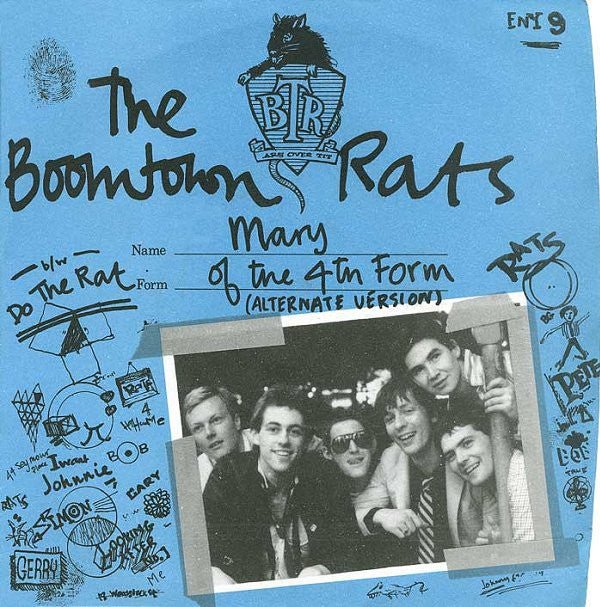 USED: The Boomtown Rats - Mary Of The 4th Form (Alternate Version) (7", Single, Blu) - Used - Used