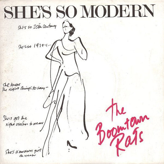 USED: The Boomtown Rats - She's So Modern (7", Single) - Used - Used