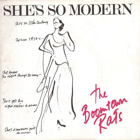 USED: The Boomtown Rats - She's So Modern (7", Single) - Used - Used