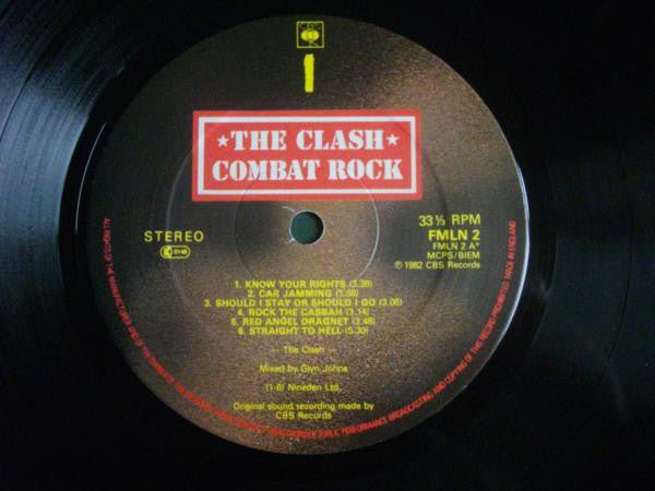USED: The Clash - Combat Rock (LP, Album) - CBS