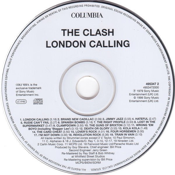 USED: The Clash - London Calling (CD, Album, RE, RM) - Used - Used