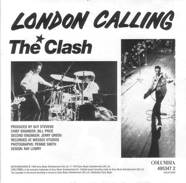 USED: The Clash - London Calling (CD, Album, RE, RM) - Used - Used