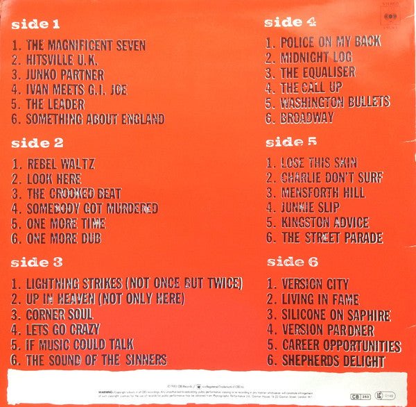 USED: The Clash - Sandinista! (3xLP, Album) - Used - Used