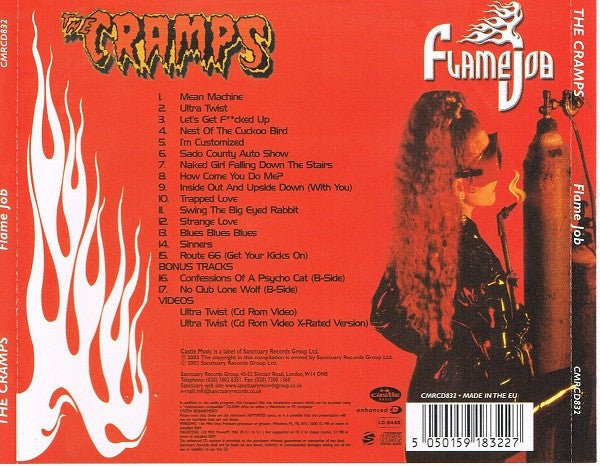 USED: The Cramps - Flame Job (CD, Album, Enh, RE) - Used - Used