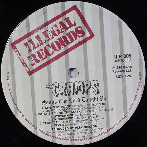 USED: The Cramps - Songs The Lord Taught Us (LP, Album) - Used - Used