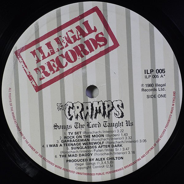 USED: The Cramps - Songs The Lord Taught Us (LP, Album) - Used - Used