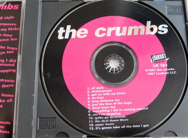 USED: The Crumbs - The Crumbs (CD, Album) - Used - Used