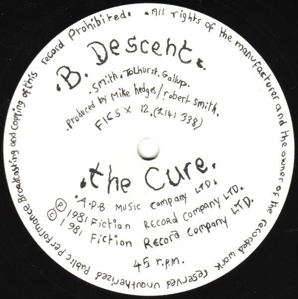 USED: The Cure - Primary (12", Single) - Used - Used