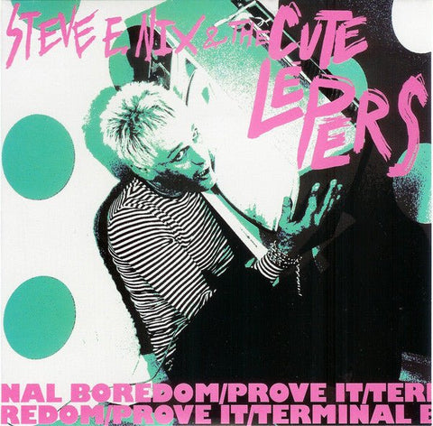 USED: The Cute Lepers - Terminal Boredom (7", Single, Whi) - 1-2-3-4 Go! Records