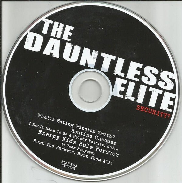 USED: The Dauntless Elite - Security? (CD, EP) - Used - Used