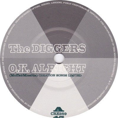 USED: The Digger$ - O.K. Alright (7", Ltd, Num) - Used - Used