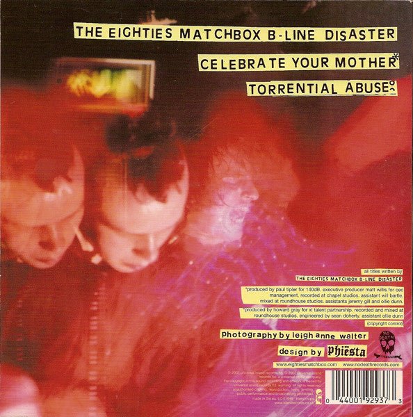 USED: The Eighties Matchbox B-Line Disaster - Celebrate Your Mother (7", Pin) - No Death Records, No Death Records