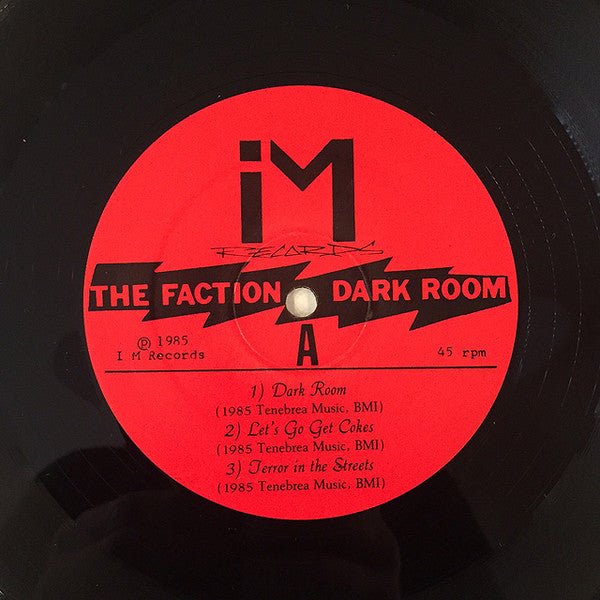 USED: The Faction - Dark Room (12", MiniAlbum, Red) - Used - Used