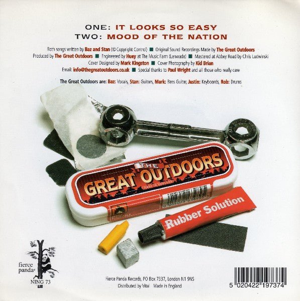 USED: The Great Outdoors - It Looks So Easy (7", Single) - Used - Used