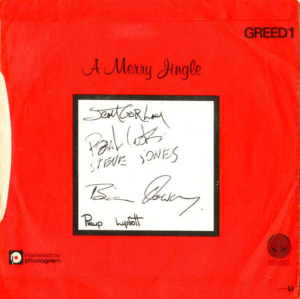 USED: The Greedies - A Merry Jingle (7", Single) - Used - Used
