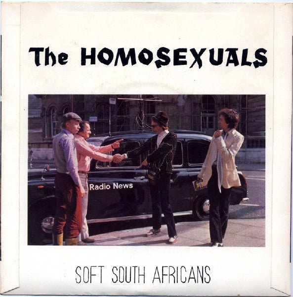 USED: The Homosexuals - Hearts In Exile (7", Single) - Used - Used