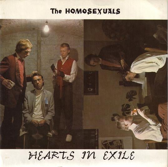 USED: The Homosexuals - Hearts In Exile (7", Single) - Used - Used