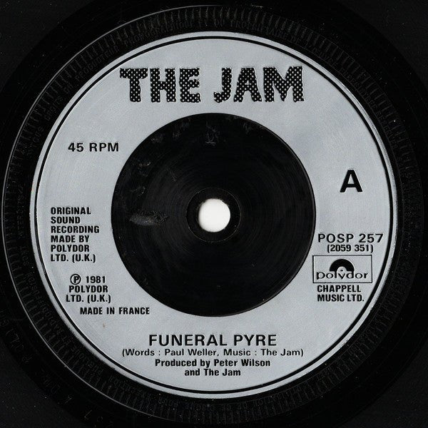 USED: The Jam - Funeral Pyre (7", Single) - Used - Used