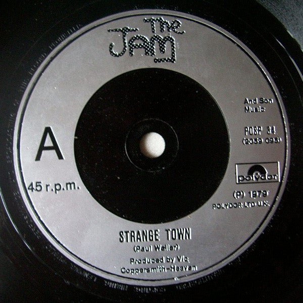 USED: The Jam - Strange Town (7", Single, Pho) - Used - Used