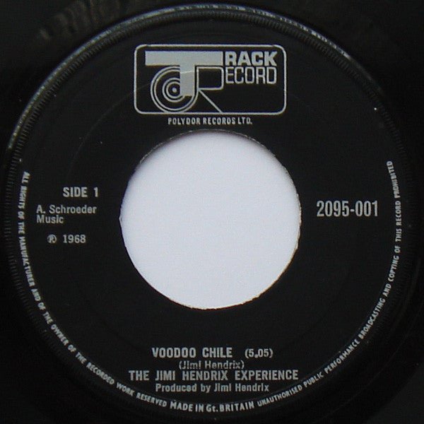 USED: The Jimi Hendrix Experience - Voodoo Chile (7", Single) - Used - Used