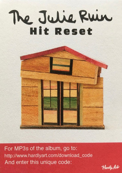 USED: The Julie Ruin - Hit Reset (LP, Album, Ltd, Whi) - Hardly Art