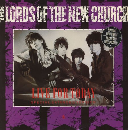 USED: The Lords Of The New Church* - Live For Today (Special Extended Version) (12") - Used - Used