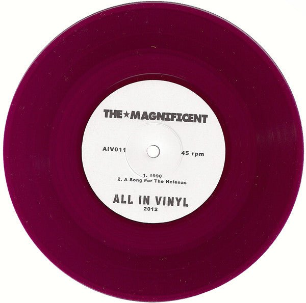 USED: The Magnificent (4) / Elway (2) - The Magnificent / Elway (7", Pur) - All In Vinyl