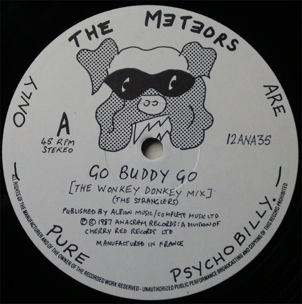 USED: The Meteors (2) - Go Buddy Go (12") - Used - Used