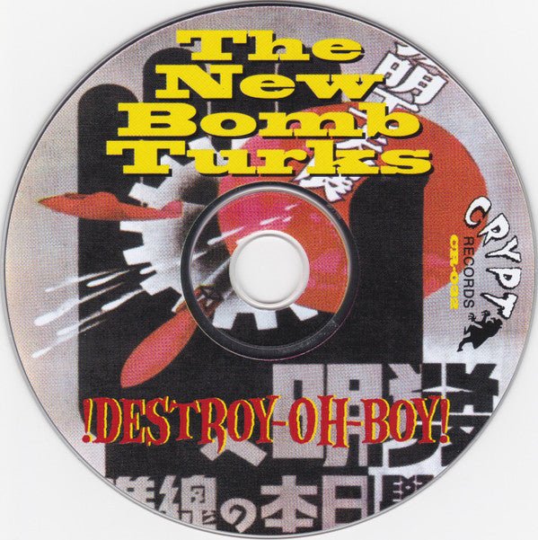 USED: The New Bomb Turks - !!Destroy-Oh-Boy!! (CD, Album) - Used - Used