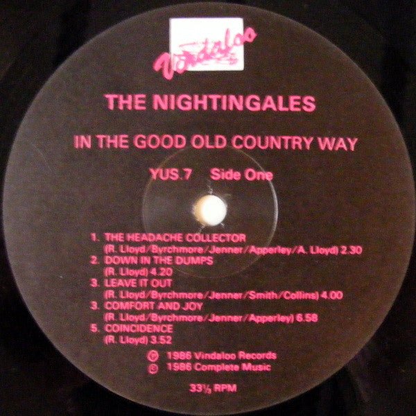 USED: The Nightingales - In The Good Old Country Way (LP, Album) - Used - Used