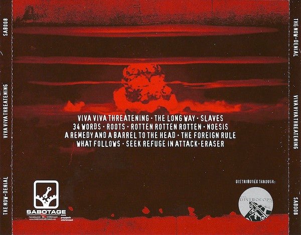 USED: The Now-Denial - Viva Viva Threatening (CD, Album) - Used - Used