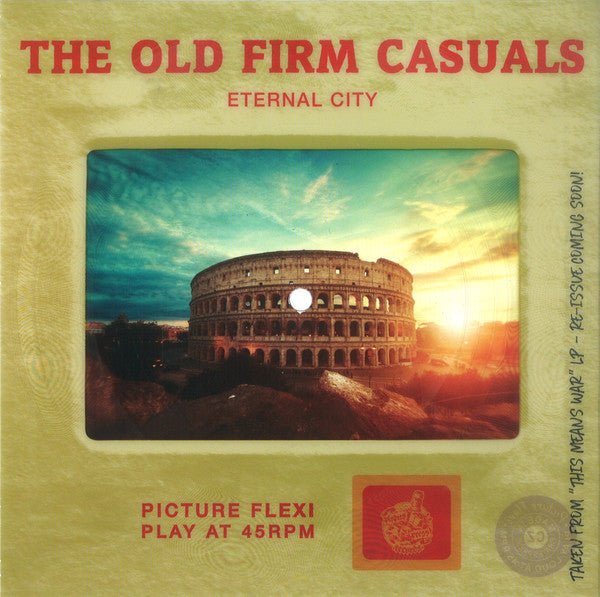 USED: The Old Firm Casuals - Eternal City (Flexi, 7", Shape, S/Sided, Pic) - Used - Used