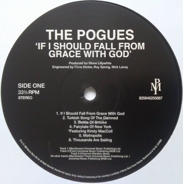 USED: The Pogues - If I Should Fall From Grace With God (LP, Album, RE, RM, RP, 180) - Used - Used