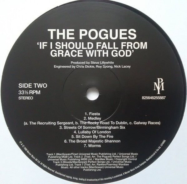 USED: The Pogues - If I Should Fall From Grace With God (LP, Album, RE, RM, RP, 180) - Used - Used