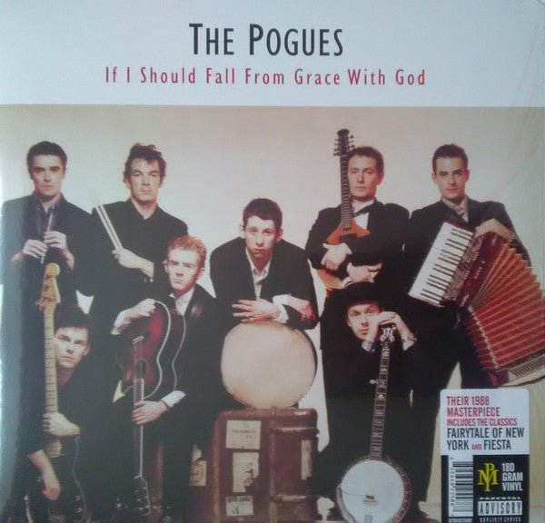 USED: The Pogues - If I Should Fall From Grace With God (LP, Album, RE, RM, RP, 180) - Used - Used