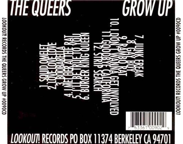 USED: The Queers - Grow Up (CD, Album, RE) - Used - Used