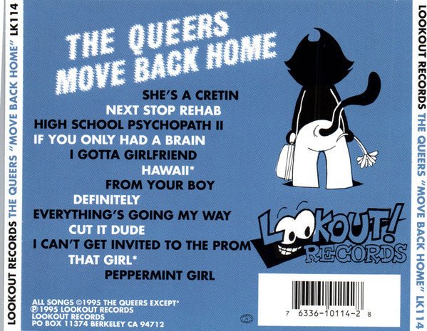 USED: The Queers - Move Back Home (CD, Album) - Used - Used