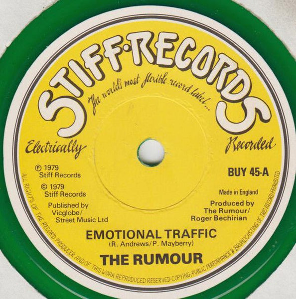 USED: The Rumour - Emotional Traffic (7", Single, Gre) - Used - Used