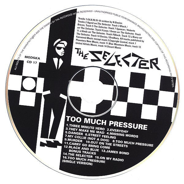 USED: The Selecter - Too Much Pressure (CD, Album, RE) - Used - Used