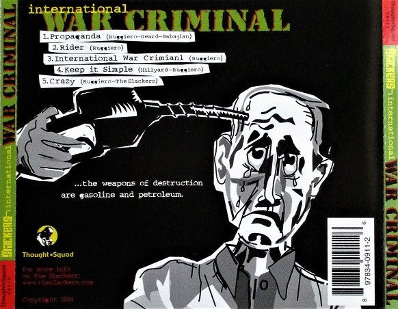 USED: The Slackers - International War Criminal (CD, EP) - Used - Used