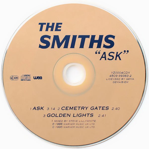 USED: The Smiths - Ask (CD, Single, Num, RE) - Used - Used