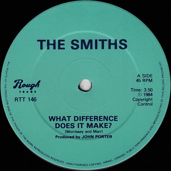 USED: The Smiths - What Difference Does It Make? (12", Single, 1st) - Used - Used