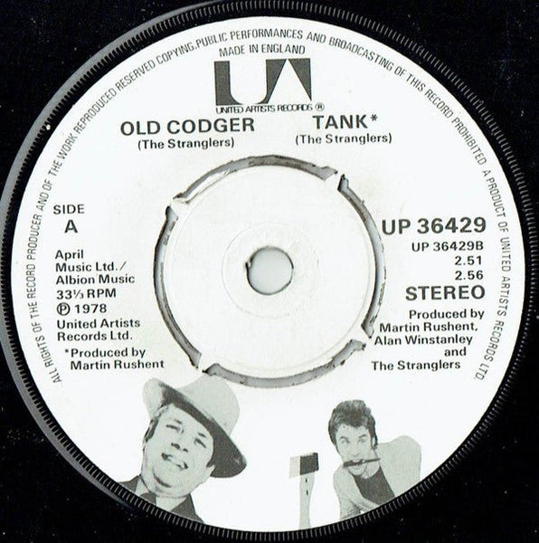 USED: The Stranglers - Walk On By / Old Codger / Tank (7", Single, Pus) - Used - Used