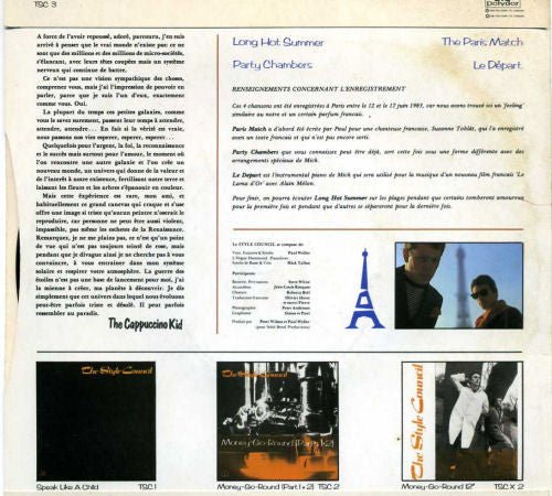 USED: The Style Council - À Paris (7", EP, Single, Sil) - Used - Used