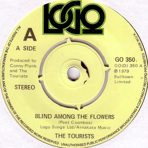 USED: The Tourists - Blind Among The Flowers (7", Single) - Used - Used