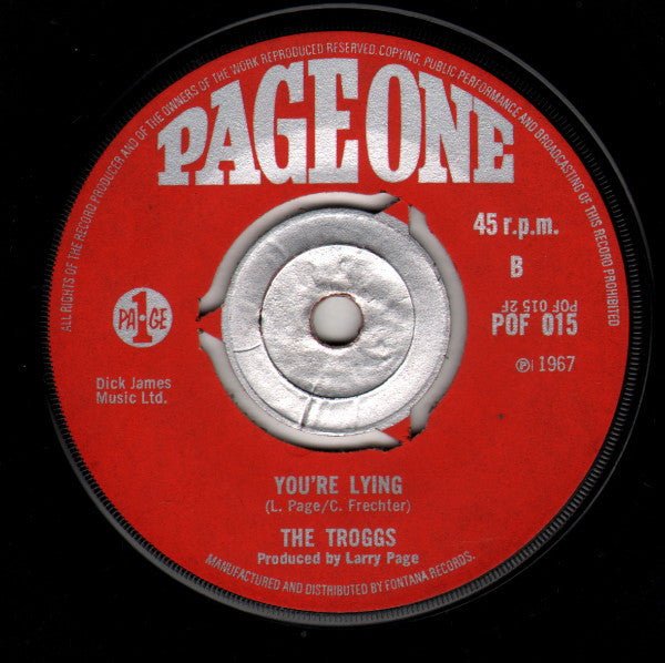 USED: The Troggs - Give It To Me (7", Single, Sil) - Used - Used