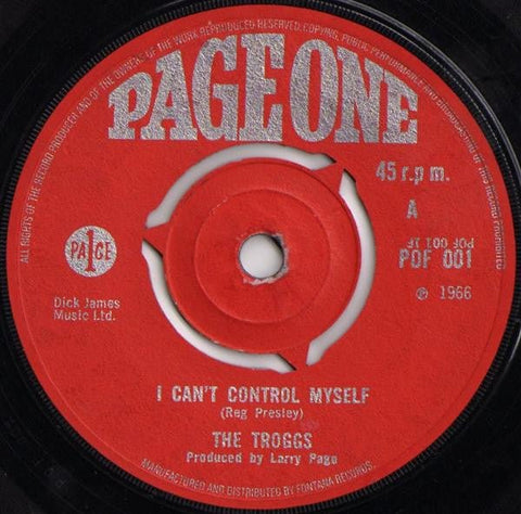 USED: The Troggs - I Can't Control Myself (7", Single, 3-p) - Used - Used